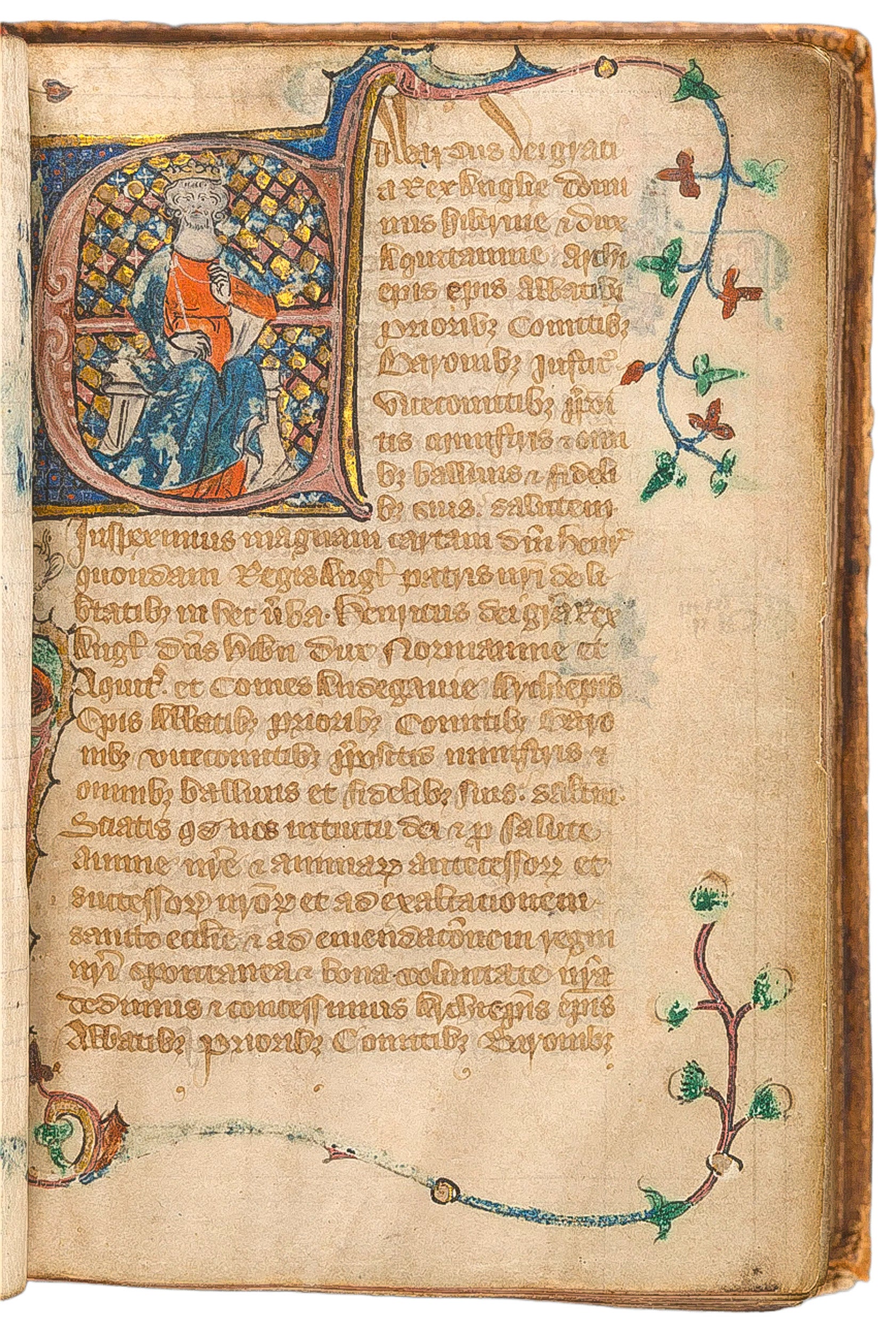 A page of an old book.